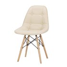 Dining Chair Modern Urban Contemporary w/ Premium Soft-touch PU Leather Foam Cushion