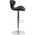 Flash Furniture Contemporary bar high chair Adjustable Height Barstool with Chrome Base, Multiple Colors
