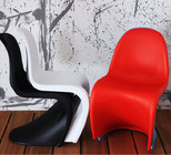 KLD Mid Century Modern Molded Plastic S-Shape Dining Chair