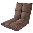 comfortable six angles fabric korean floor chair
