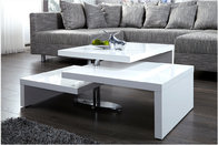 2018 new style living room Rotation adjustable coffee table wood