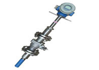 Ball valve insertion inserted type electromagnetic flow meter flanged connection