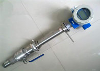 insertion inserted type sewage flow meter welding connection no ball valve