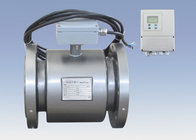 remote type sewage flow meter with rubber lining flanged connection