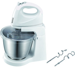China HM502 hand mixer &amp; beater with plastic or stainless steel bowl supplier