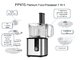 750W 2.0L FP415 Stainless steel compact food processor supplier