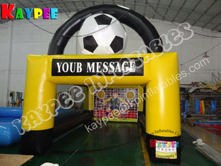 China Football goal,inflatable football shooter supplier