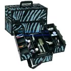 Ultimate Turquoise Zebra Makeup Case