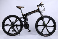High grade OEM 6 spoke mag alloy wheel Shimano 21/24/27/30 speed aluminium alloy chinese folding mountain bicycle