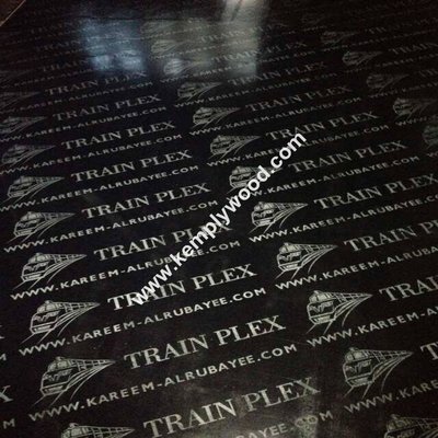 Black film faced plywood with logo, black faced shuttering plywood, black film faced marine plywood