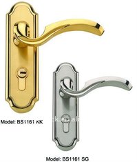 China Antiqu style waterproof hotel bathroom door lock, cylinder handle lock supplier