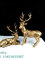 Animal Files Spotted Deer  Axis Deer in Find Bronze Finish Designed for Anime Collectors supplier
