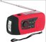 Mini Solar Powered FM Radio with 3 bright white LED and USB Connectors supplier