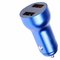 Two-in-one metal material car charger quick charge 3.0+5v 2.4a supplier