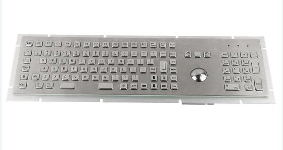 China factory supply digital numeric stainless steel metal keyboard/kiosk keyboard with mouse supplier