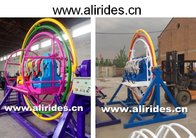 thrilling amusement park rides human gyroscope/3D space ring rides for sale