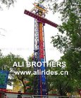 Mechanical amusement jumping frog rides/Fiberglass ride amusement jumping frog/park popular sky drop
