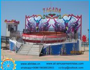 outdoor amusement electric disco turntable/tagada disco rides attraction park equipment discovery rides for sale