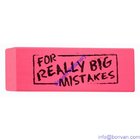 long size big eraser,giant big rubber eraser,jumbo size eraser for promotion