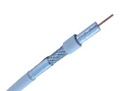 China 7 × 0.18mm Stranded Cu RG59 Micro CATV Coaxial Cable with Solid PE 95% CCA Braid manufacturer