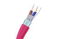 China Silicone Insulation Shielded FRLS 2C* 2.50mm2 Fire Resistant Cable with Bare Copper manufacturer