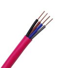 China 4 Conductor Fire Alarm Cable 14 AWG Plenum for Security System Red manufacturer