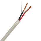 China 16 AWG 2 Cores Audio Speaker Cable Stranded OFC Conductor UL CMR Rated White PVC manufacturer