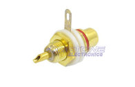 China Female RCA Coaxial Cable Connector with Panel Mount Jack Crimp Plugs for 75 Coax manufacturer