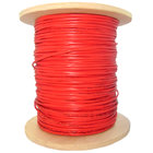China 2C*0.22mm2 Bare Copper Fire Alarm Cable Shielded in Red FRLS LSZH manufacturer
