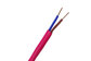 China 0.50mm2*2C Bare Copper Conductor Fire Resistant Cable with 5.00mm FRLS Jacket exporter