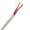China 16 AWG 2 Cores Audio Speaker Cable Stranded OFC Conductor UL CMR Rated White PVC exporter