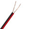 China Figure 8 Stranded Economy Audio Speaker Cable OFC Conductor 2 × 0.35mm2 Red Black exporter