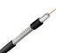China 60% RG11 Coaxial Cable CCS Conductor with CMR Rated Black PVC Non-Plenum exporter