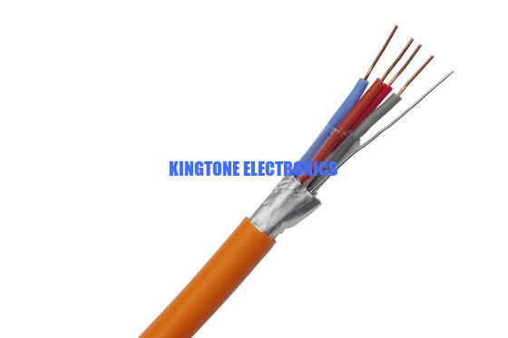 China PH30 PH60 SR 114H Standard Fire Resistant Cable with Rubber , FR-LSZH Jacket Orange company