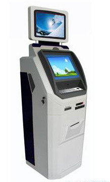 China APD16 dual screen interactive selfservice touchscreen payment kiosk supplier
