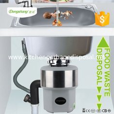China home kitchen appliance food waste grinders machine with AC motor 3/4Hp supplier