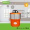 home kitchen appliance food waste disposer machine for hosuehold supplier