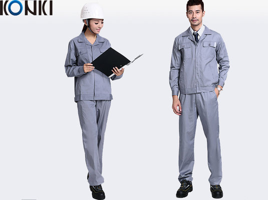 China Adults Safety Professional Work Uniforms For Builders Work Wear / Engineer Uniform supplier