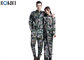Long Sleeve Waterproof Camo Jacket Womens With Medium Thickness supplier
