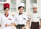 Contrast Color Men / Womens Chef Uniforms Short Sleeve For Kitchen supplier