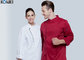 Long Sleeve Western Style Hotel Chef Uniform / White Chef Coat supplier