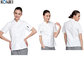 Single Breasted Chef Cook Uniform Embroidered Chef Coats For Spring / Autumn / Winter supplier