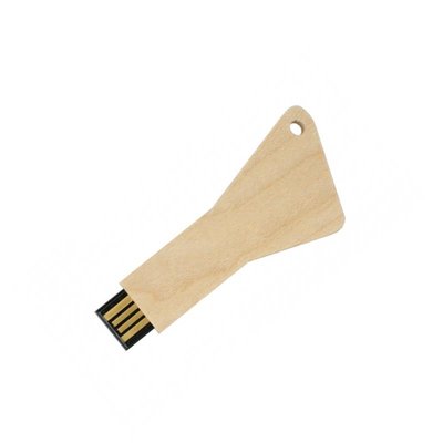 Eco-friendly Bulk 2GB Wooden Key Thumb Drive, Wood USB Flash Drives Gifts