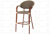 Painted Bamboo Bar Chairs for Outdoor Commercial Bars/Cafe/Restaurant