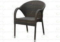 Outdoor  Dining Chairs Resin Wicker Furniture Restaurant and Cafe Chair