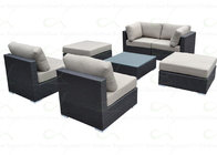 Outdoor Sofa Furniture Modular Sofa Bed L-Shape Lounge Sets 9-pieces for Garden