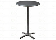 Outdoor Bar Tables 30 INCH 75 CM Round Aluminum Polywood Table Bar Height
