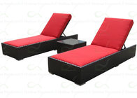 Outdoor Chaise Lounges with Cushion Poolside Chaise Lounge Outdoor Wicker