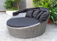 Outdoor Daybeds Rattan/Wicker Sunbed All Weather Poly Rattan Furniture Set
