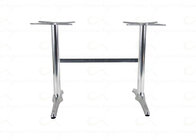 Twin Table Bases Outdoor Commercial Restaurant Table Aluminum Table Base